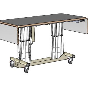 Poste de travail extensible