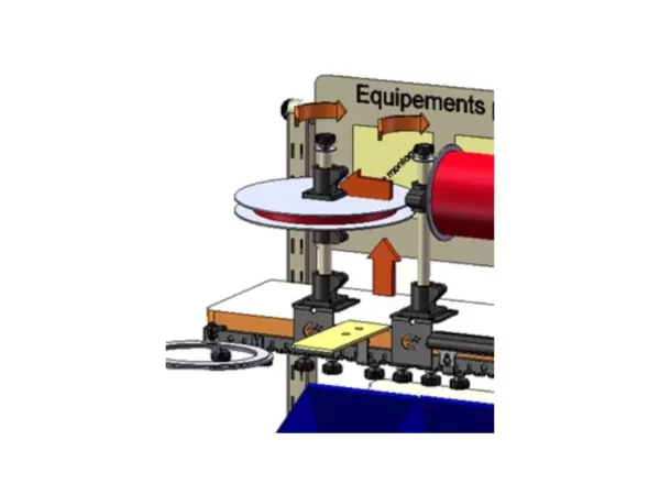 Support Avec Coupeur Pour Rouleaux à Bulles 100 Cm - Mobile Et Robuste