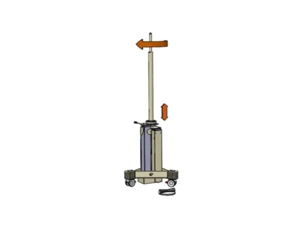 Support mannequin ergonomique réglable en hauteur