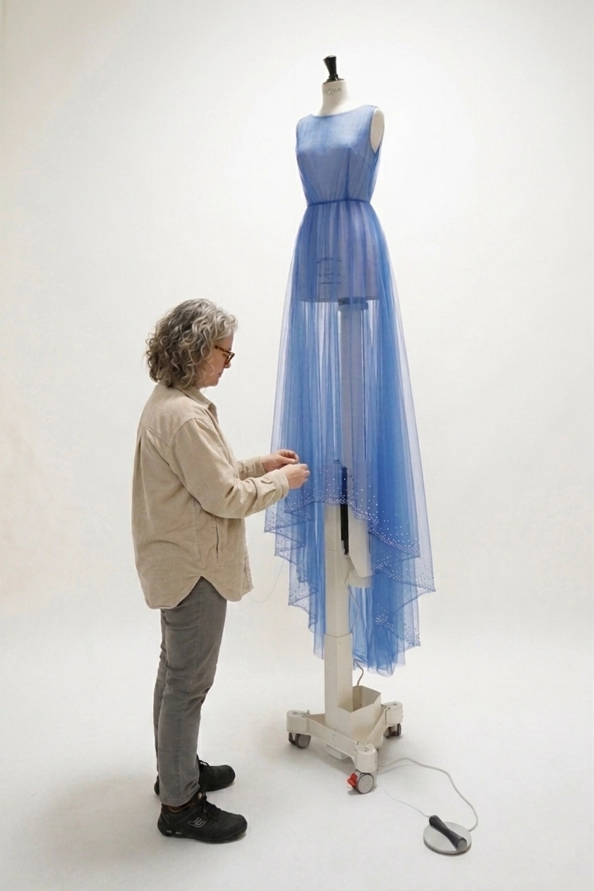 Support mannequin ergonomique réglable en hauteur