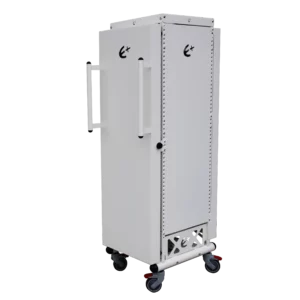chariot mobile avec protection par code du stockage