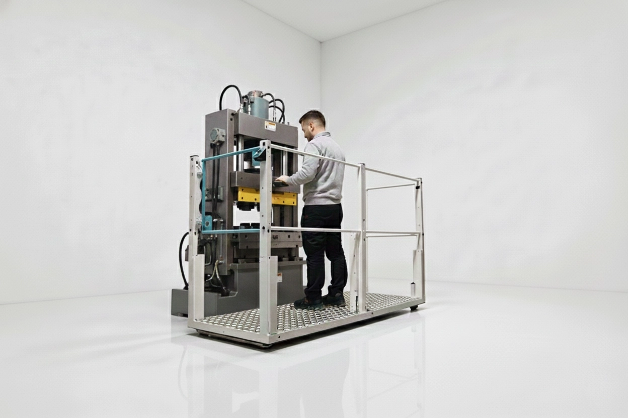 Estrade réglable électrique