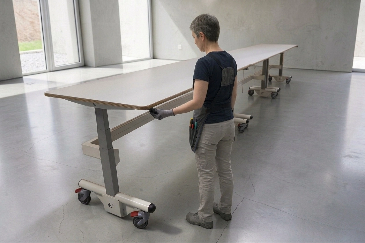 Tables de travail modulaire XL