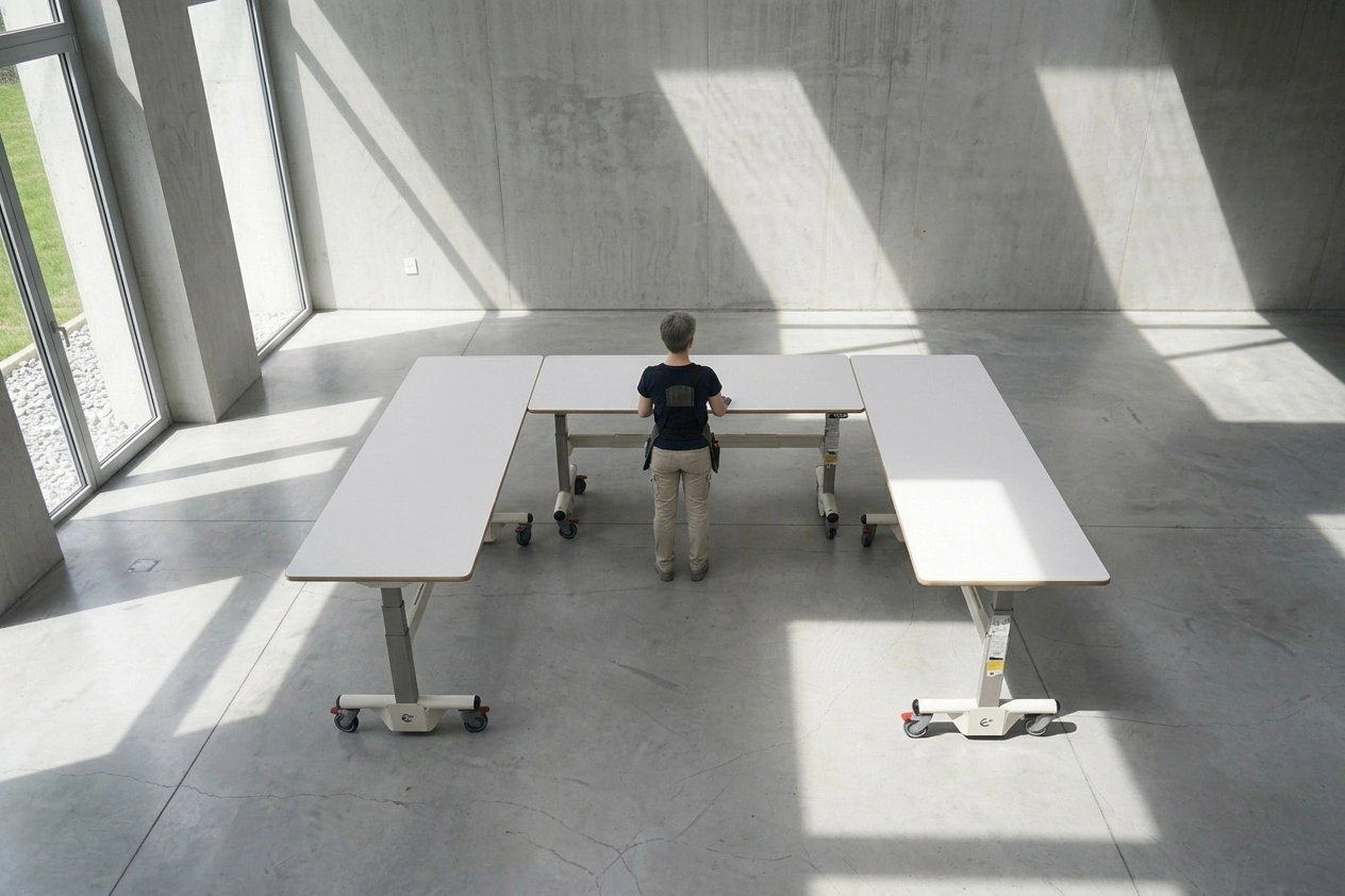 Tables de travail modulaire XL