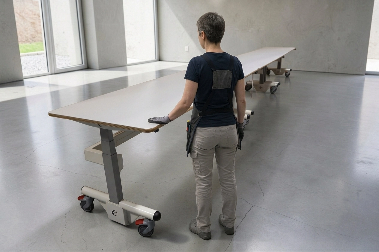 Tables de travail modulaire XL